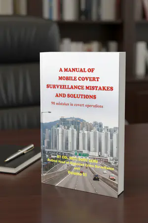 A Manual of Mobile Surveillance Mistakes