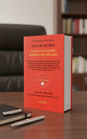 A Manual of Covert Surveillance Mistakes: Covert Surveillance Books